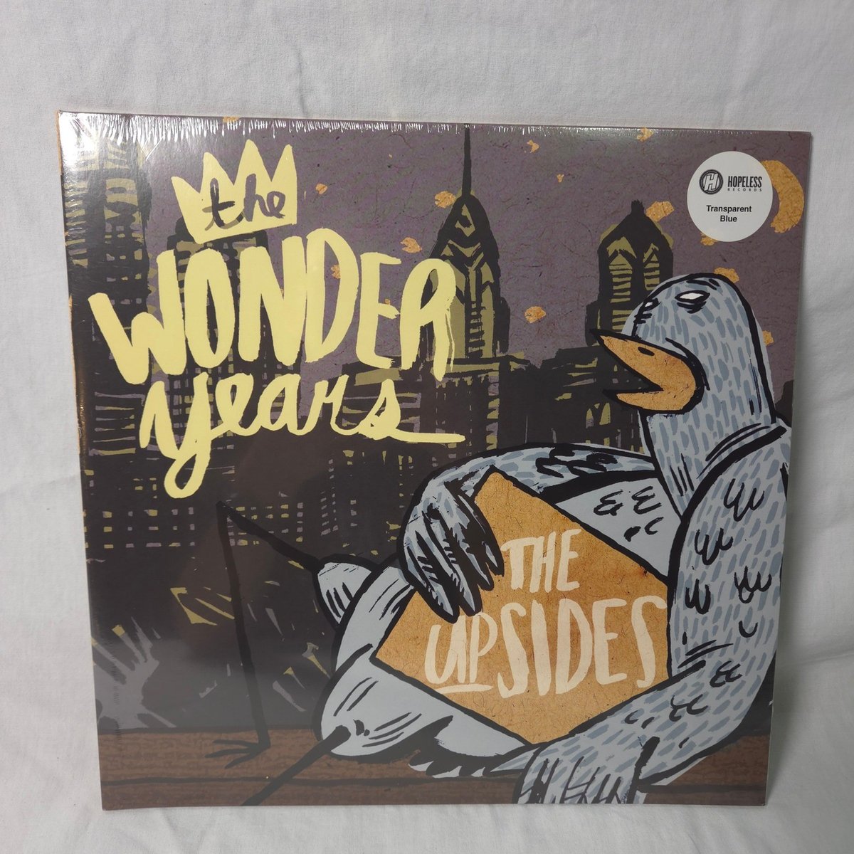 The Wonder Years The Upsides Vinyl LP Transparent Blue Hopeless Records HR2964-1