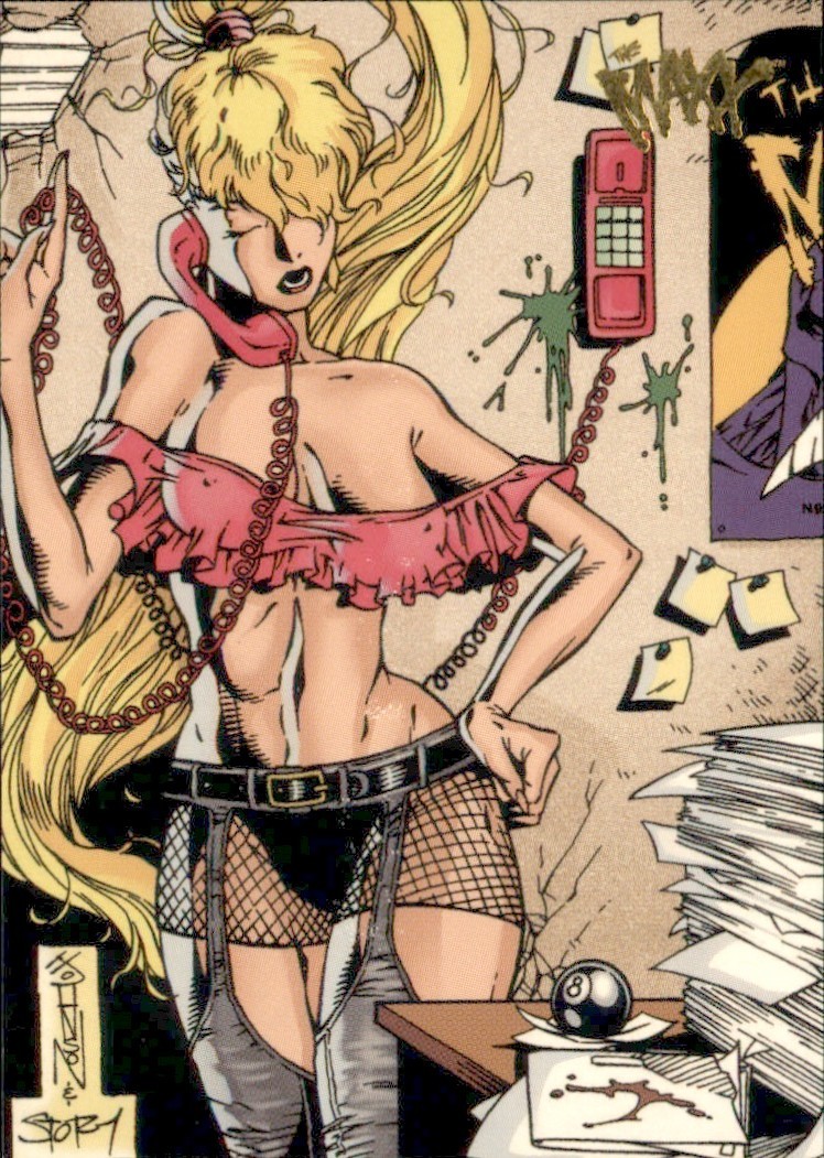 1996 Wildstorm The Maxx - Biglietto fumetto Jason Johnson Julie Winters #30