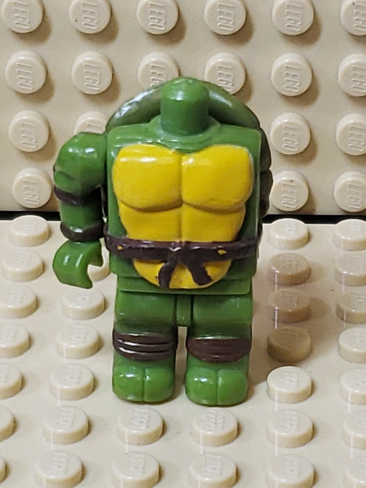 Teenage Mutant Ninja Turtles 2003 Mega Bloks Mini Figure TMNT MISSING HEAD & ARM