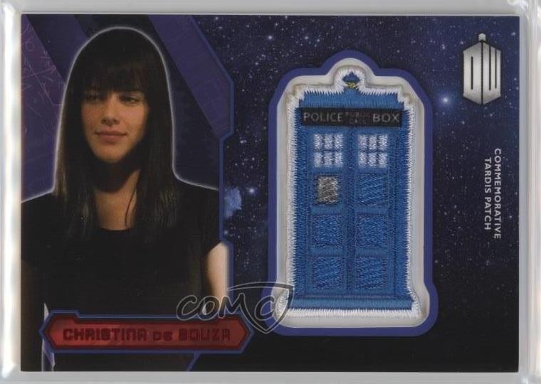 Toppa 2015 Topps Doctor Who Tardis rossa 16/25 Christina De Souza #P-17 05fy