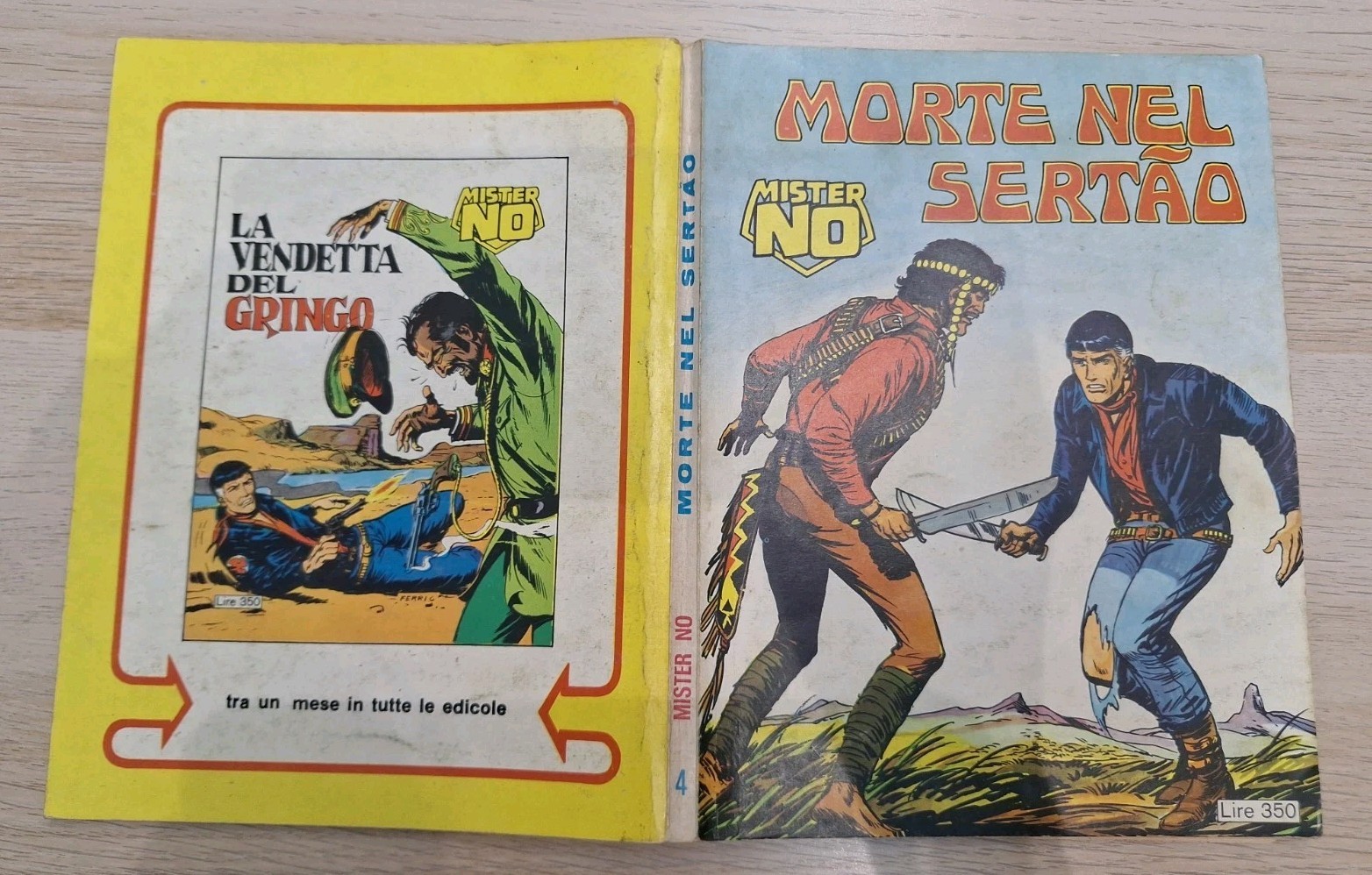 MISTER NO, ED. CEPIM 1975, n.4