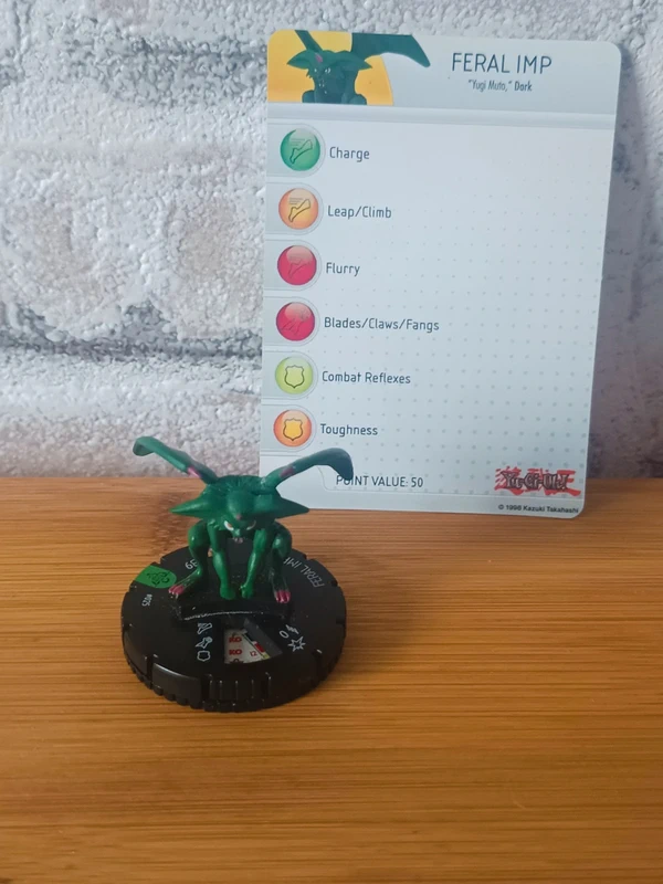 Figurine Yu-Gi-Oh Heroclix lutin sauvage