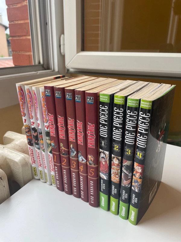 Lot manga shonen