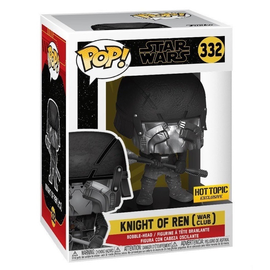 Funko Pop Star Wars Knight of Ren War Club Hot Topic Exclusive New 332