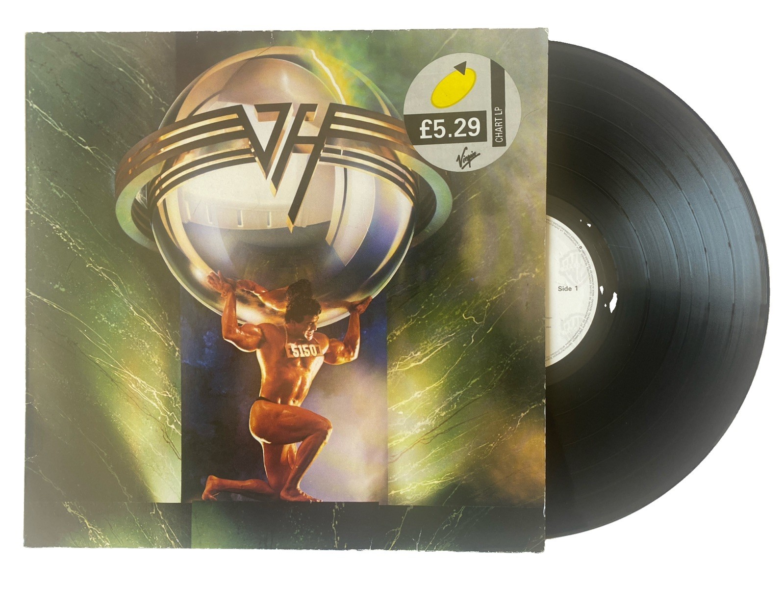 Van Halen - 5150 Vinyl LP Record Inner W5150 9253941 Warner 1986 Vg+ / Vg