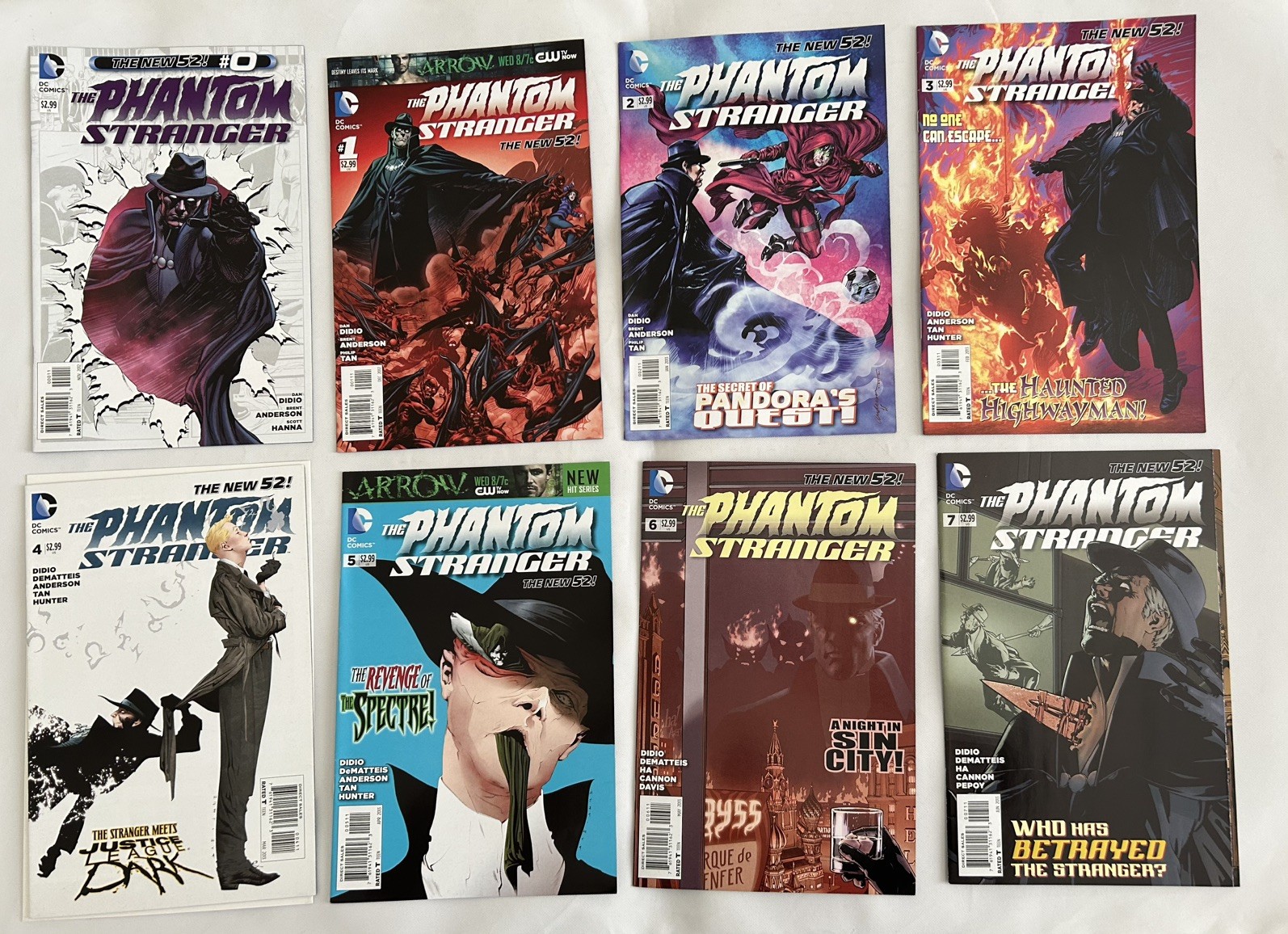 Phantom Stranger vol. 3 #1-4 VF Vol. 4 # 0-22 VF+ set completi 27 DC comics
