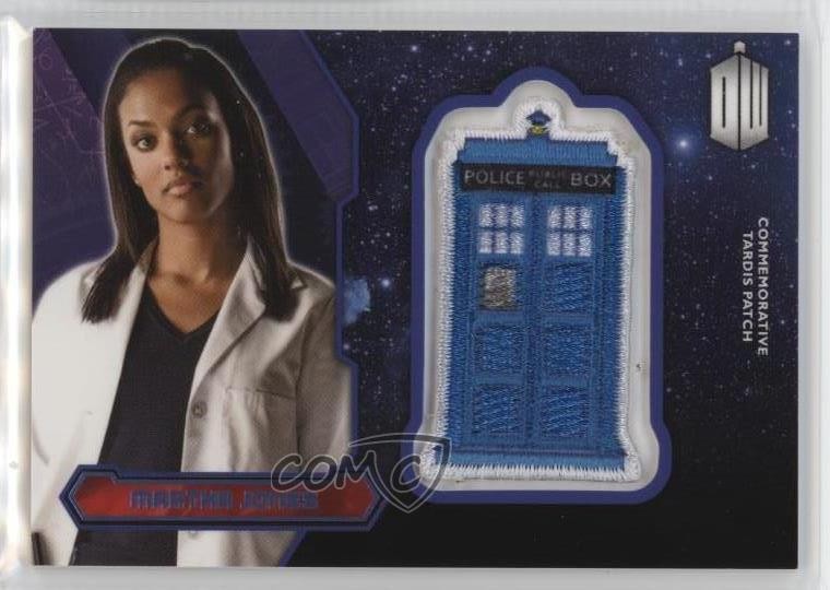 2015 Topps Doctor Who Tardis Patch Blue 25/99 Martha Jones #P-21 Patch 05fy