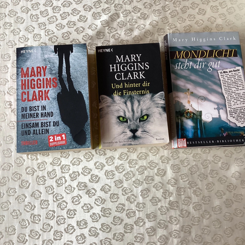 Buchpaket 3 Stück  Mary Higgins Clark   Romane  Thriller