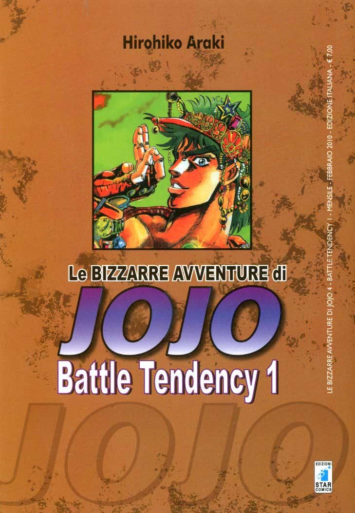 BIZZARRE AVVENTURE DI JOJO N.4 - BATTLE TENDENCY 1 (m4)