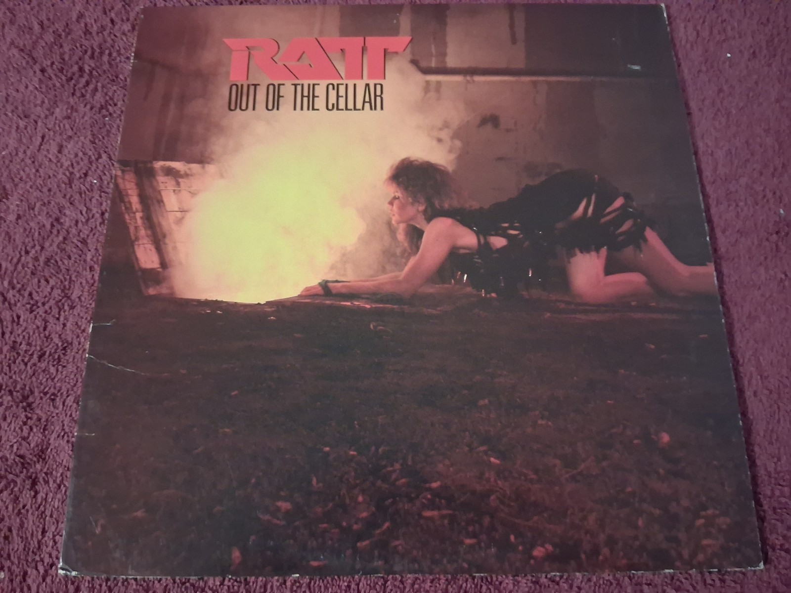 RATT, Out Of The Cellar, VG++/VG++, 1st Press, 1984, Atlantic,