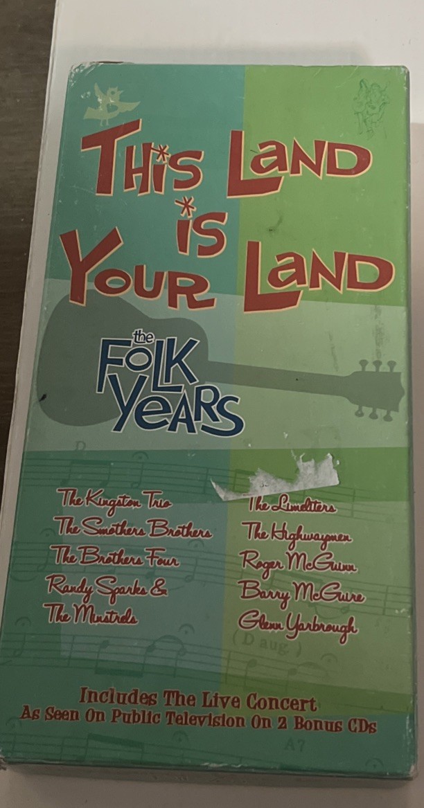 ***This Land is Your Land: The Folk Years (10 CD Box Set) Time Life Music 2002**