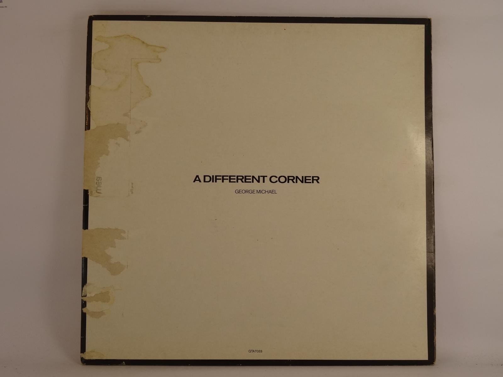 GEORGE MICHAEL A DIFFERENT CORNER (302) 2 Track 12" Single plus Picture Sleeve E