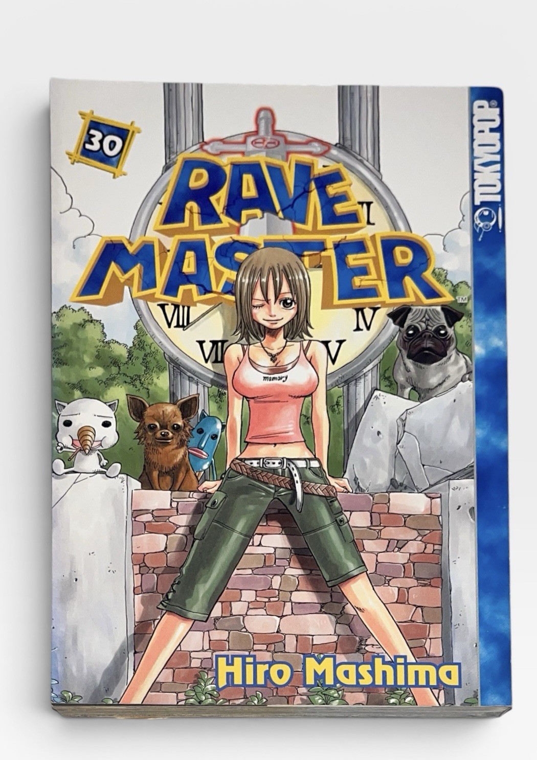 Rave Master Volume 30 Manga Inglese Hiro Mashima TokyoPop Omnibus