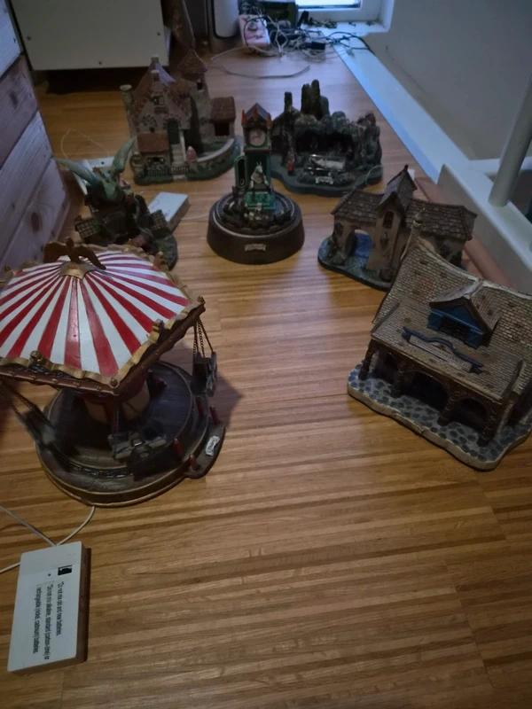 Efteling huizen en draaimolen
