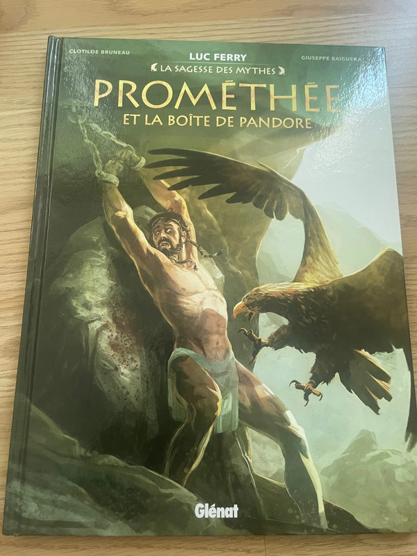 Bd la sagesse des mythes prométhée et la boîte de Pandore
