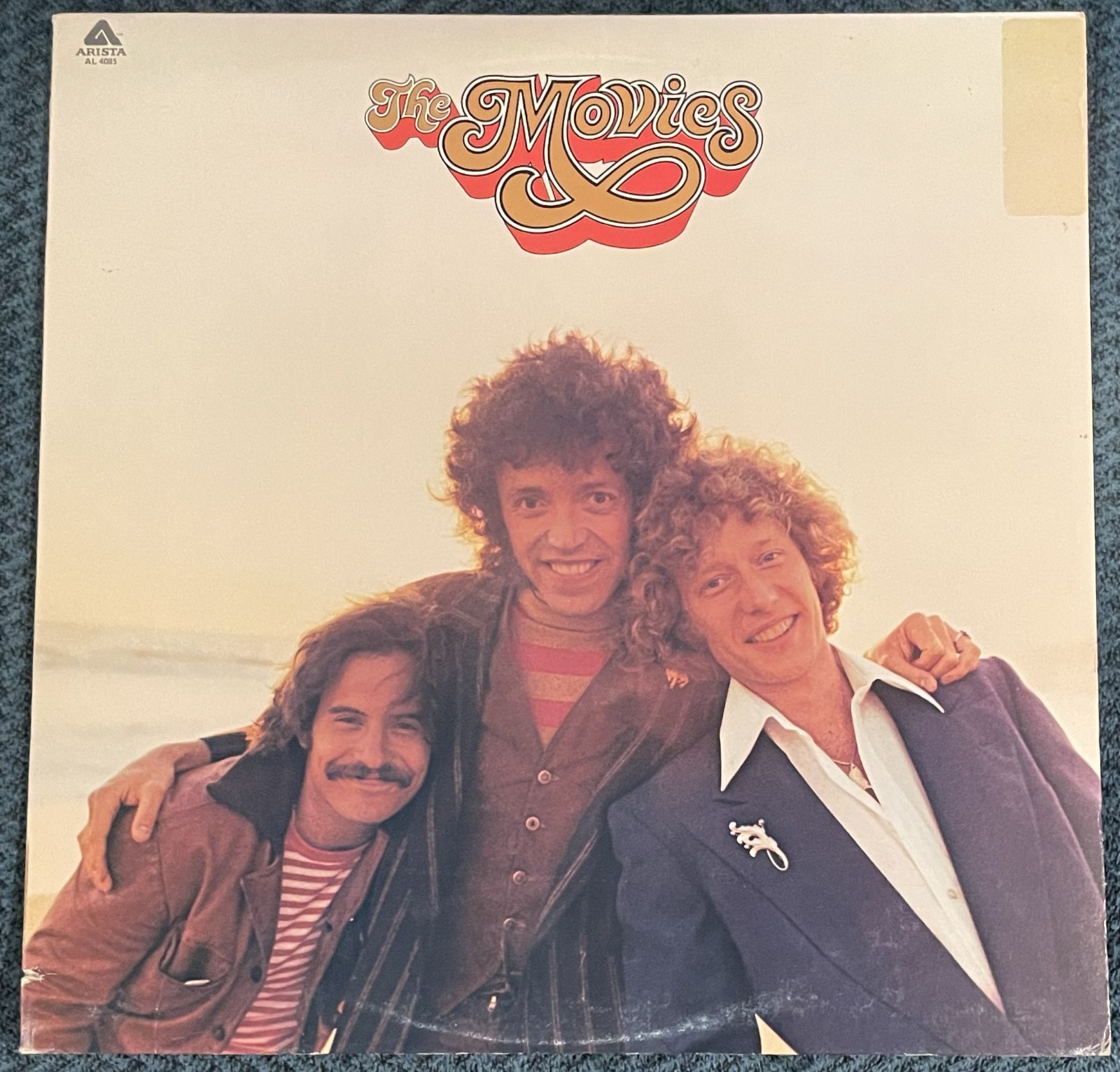 The Movies self-titled LP - 1976 Arista Milwaukee pop-rock - Near Mint