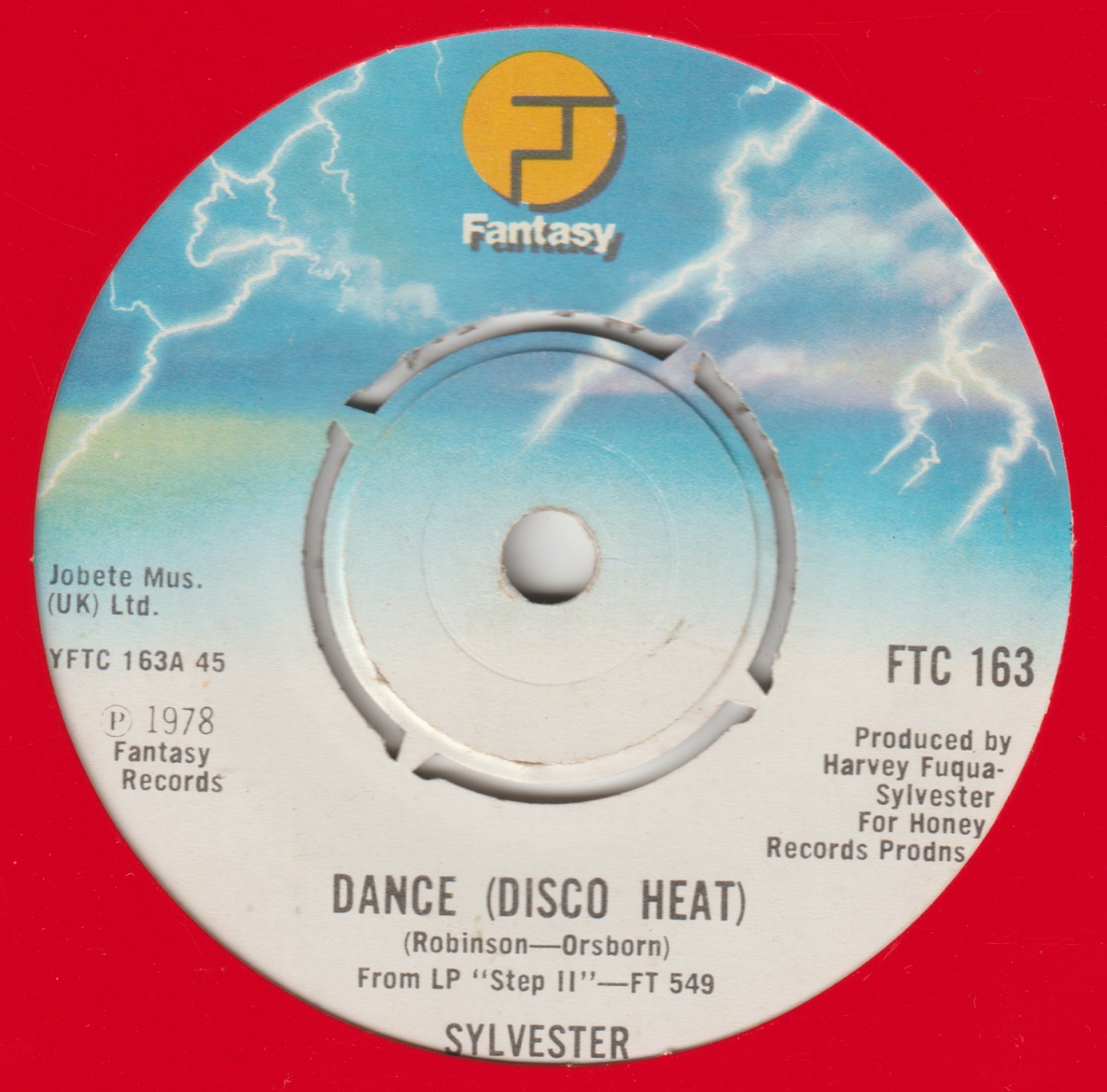 Sylvester – Dance (Disco Heat) - Fantasy - FTC 163