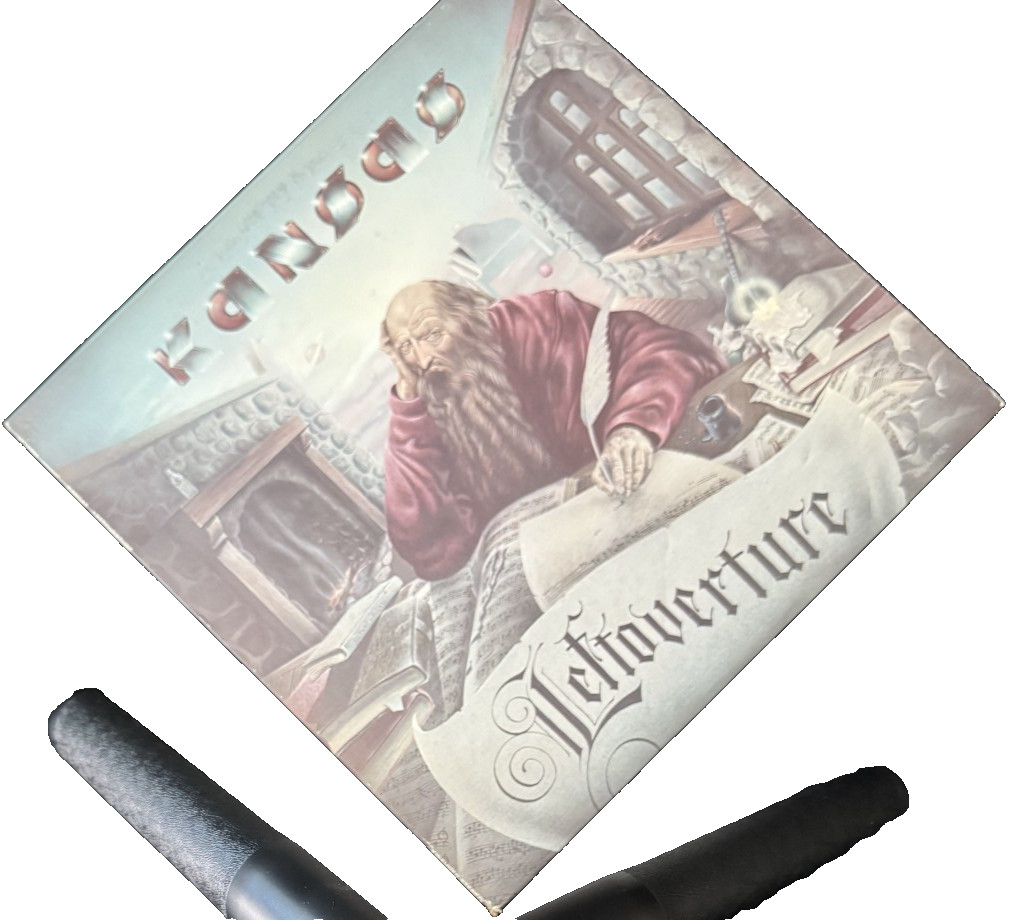 Kansas, Leftoverture, Black Vinyl, 1976, Kirshner