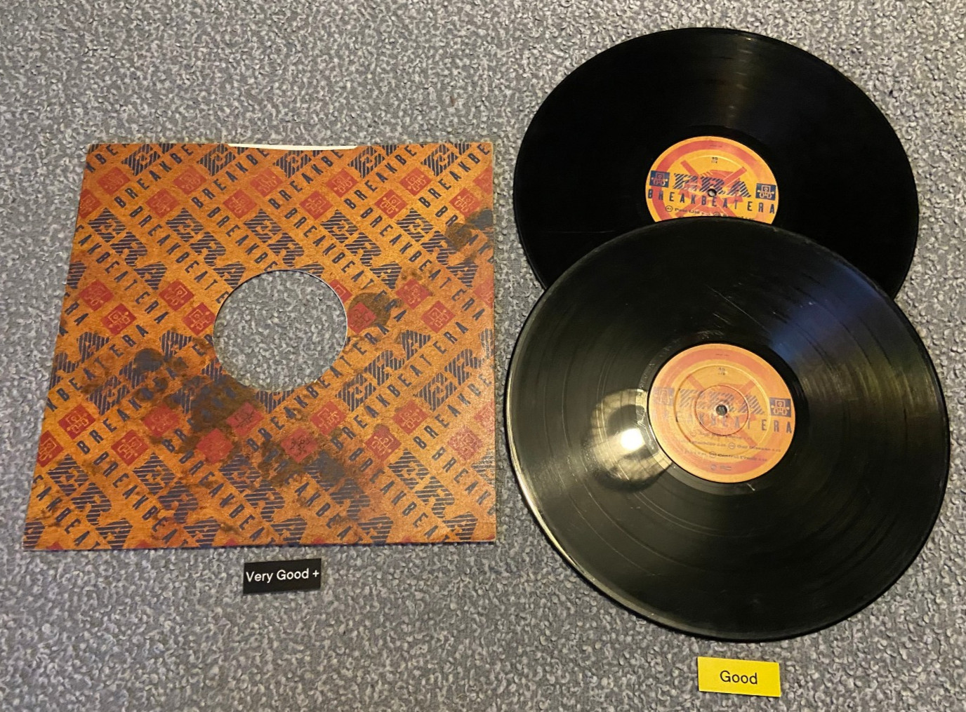 Breakbeat Era – Breakbeat Era - 12" Vinyl - XLT 95 (1998) - VG+/Good