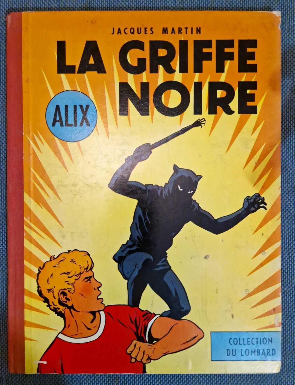 ALIX - La Griffe Noire - 1959 First Edition EO Lombard Comic Jacques Martin VG