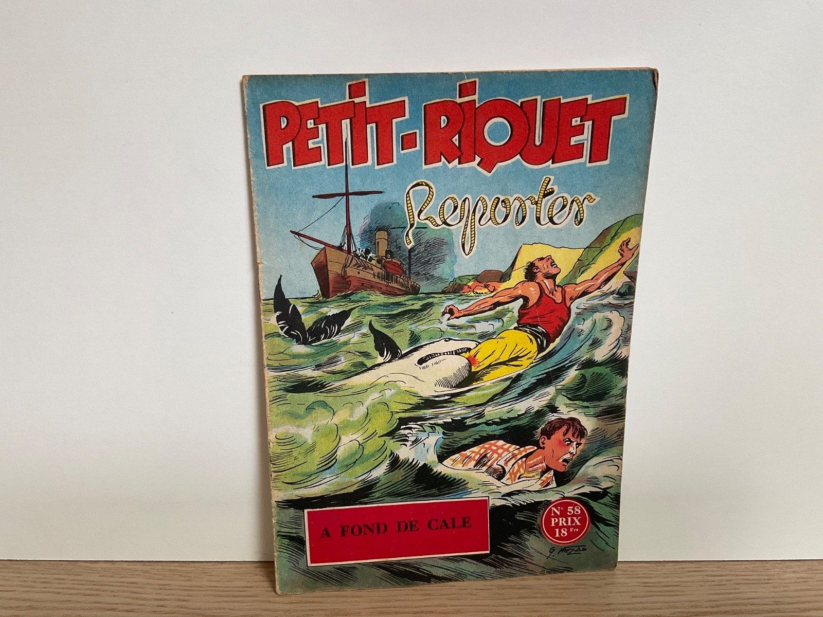 PETIT-RIQUET reporter n°58 NIEZAB. Récit complet 1950