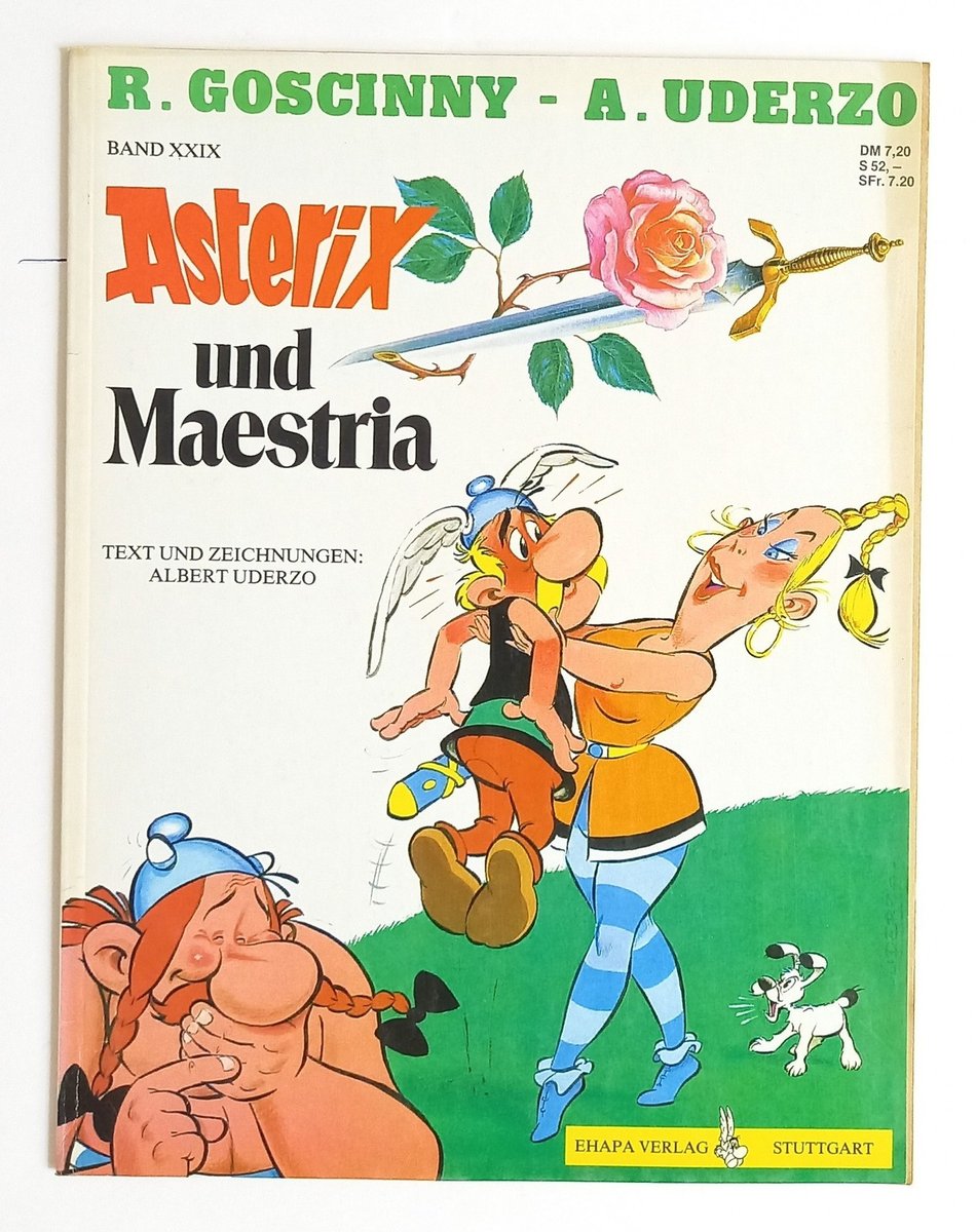 Asterix e Maestria - Volume 29 - Goscinny / Uderzo - Ehapa Editore - Vintage