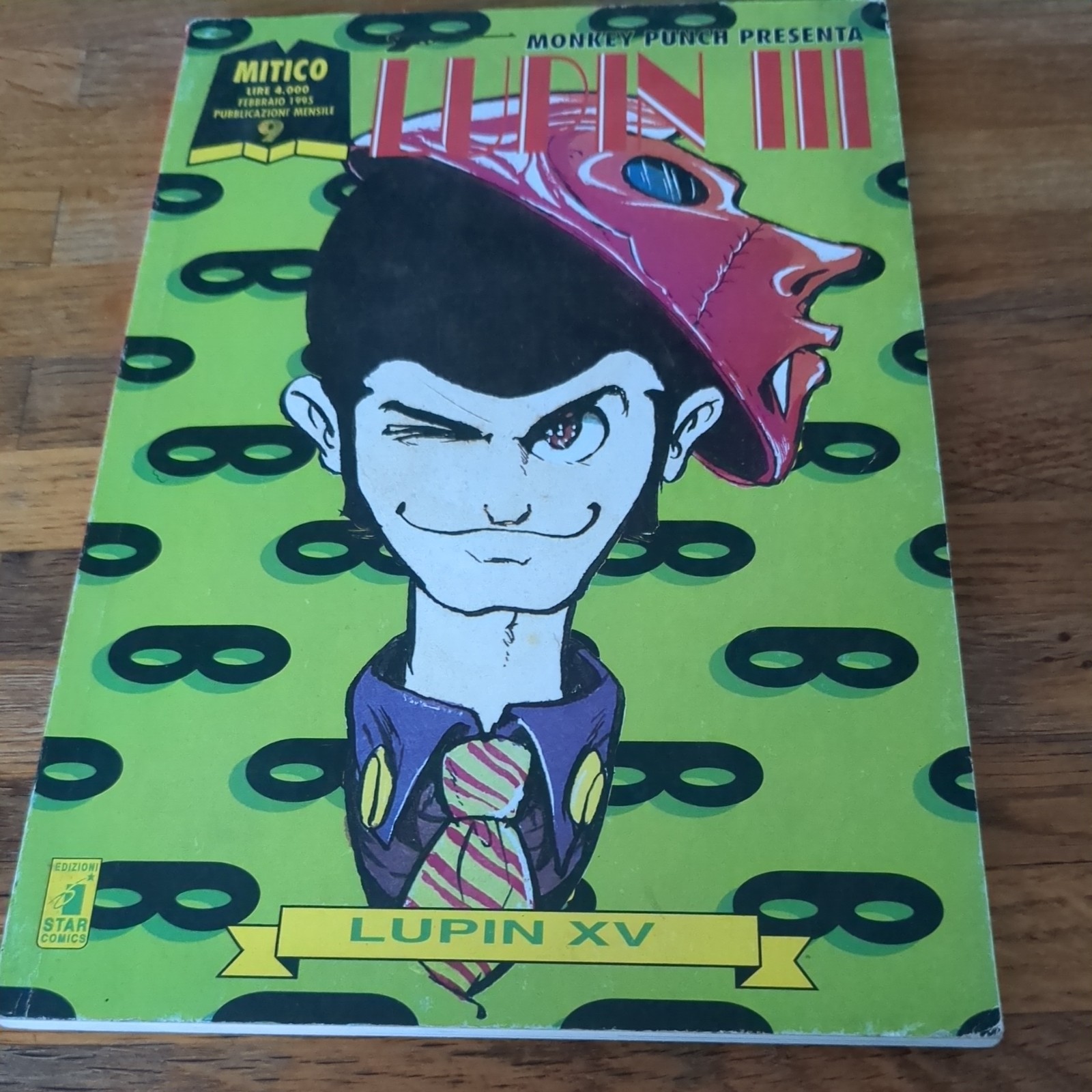 Lupin III. nr 9 star comics. come nuovo. raccomandata piego di libri 
