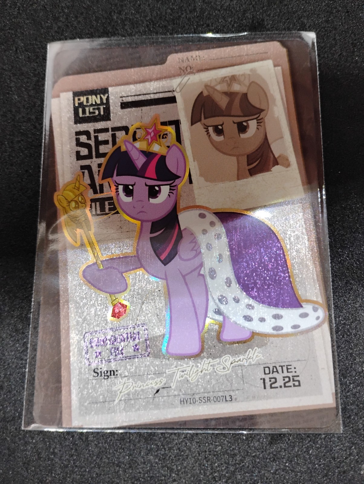 Kayou My Little Pony Card SSR Ponies Archivio Informazioni Crepuscolo Sparkle
