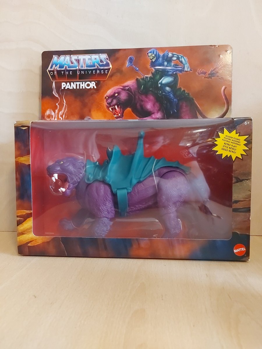 Masters of the Universe Origins Modellino Panthor 