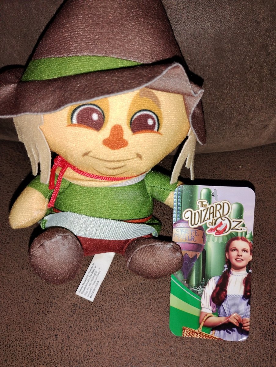 Toy Factory Scarecrow Wizard Of Oz Big Head 11” Plush - S