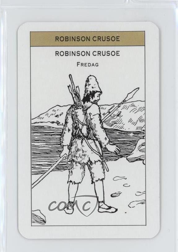 Berghs Forlag Cillas Booklek Quartet Game 1988 Robinson Crusoe 0i4g
