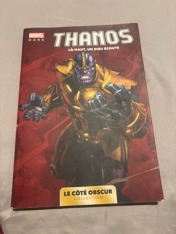 Livre Marvel Dark