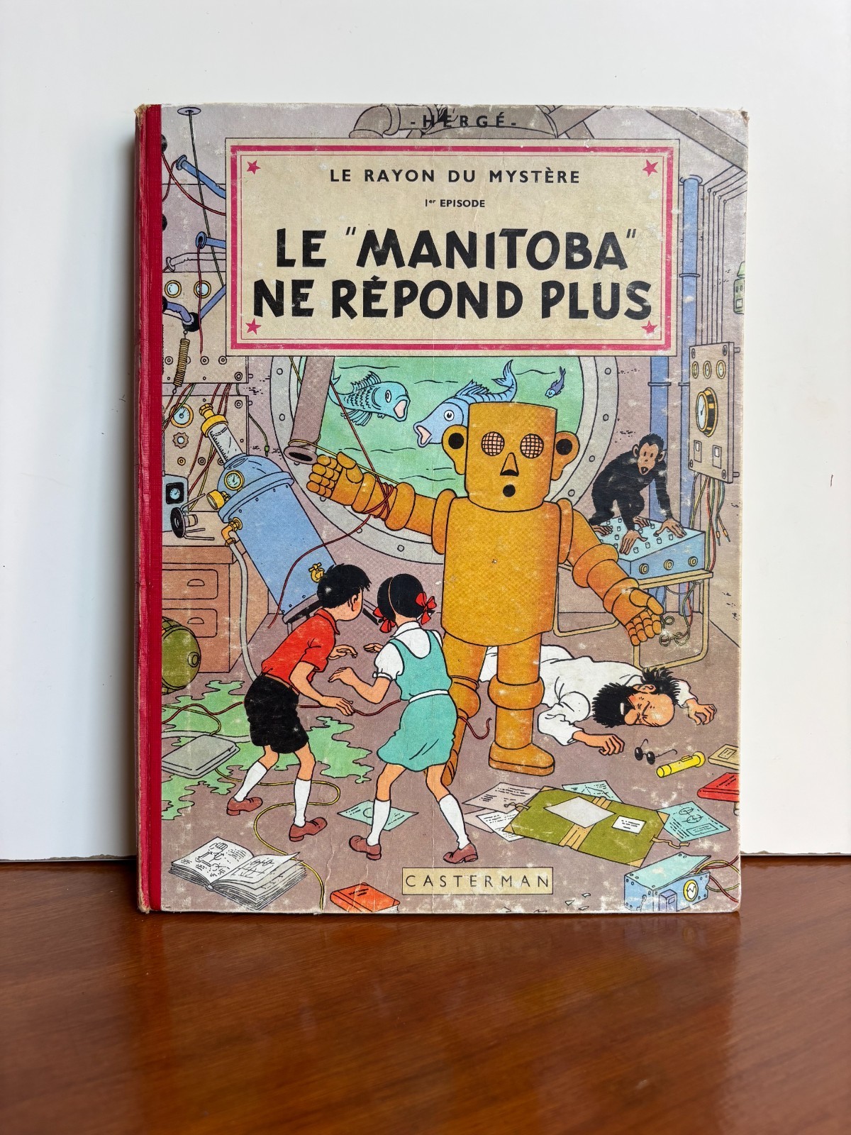BD Le Manitoba ne Répond Plus Hergé Les Aventures de Jo. Zette et Jocko B20 1956