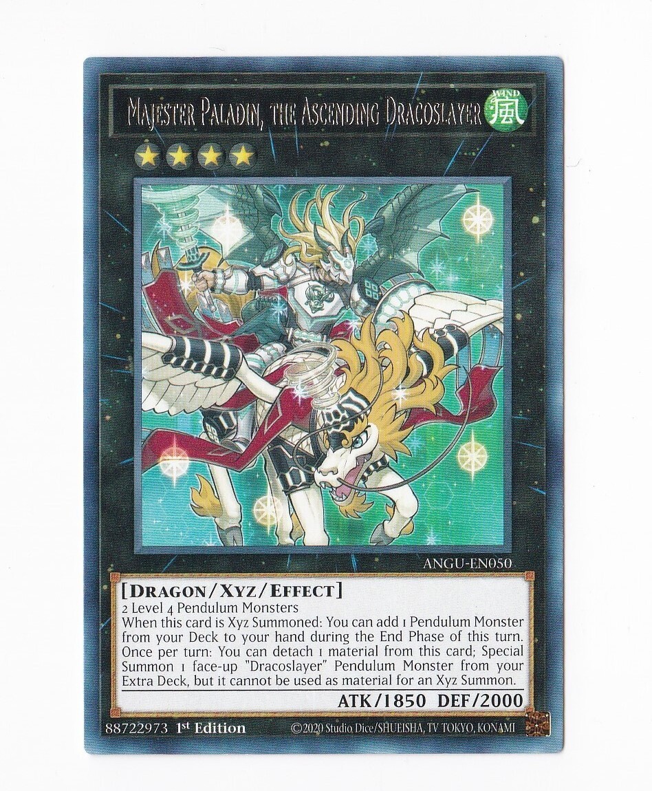 Konami 1ª Edizione 2020 - Majester Paladin, The Ascending Dracoslayer ANGU-EN050