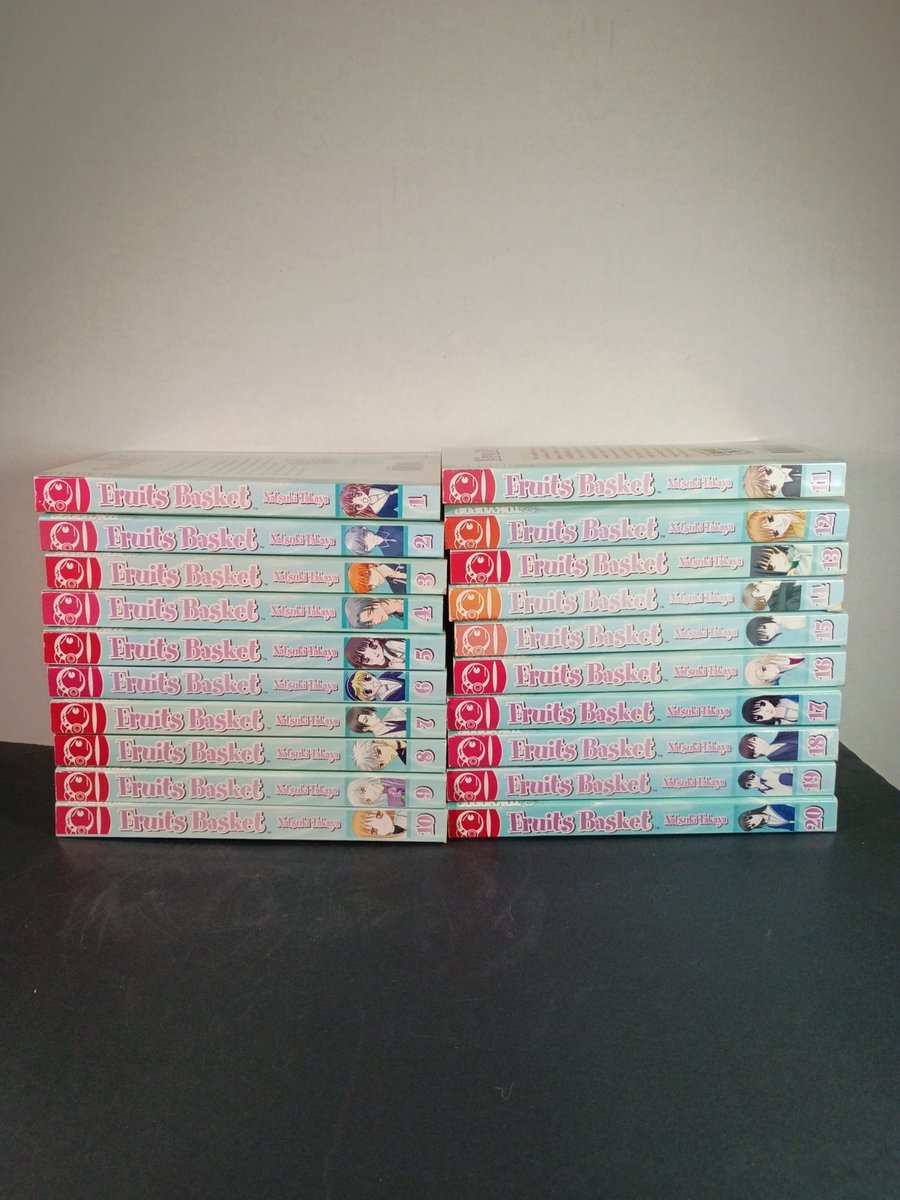 Fruits Basket Manga Inglese Volumi 1-20 di Natsuki Takaya, Set Tokyopop