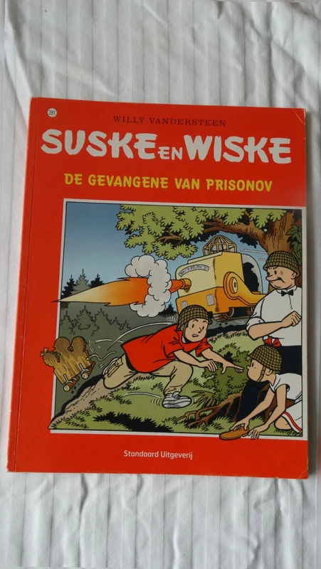 Suske En Wiske - De gevangene Van prisonov (eerste druk) nummer 281