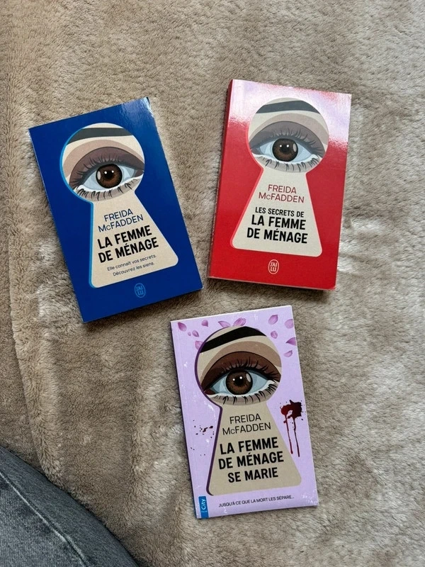 Lot de 3 livres la femme de ménage Freida McFadden