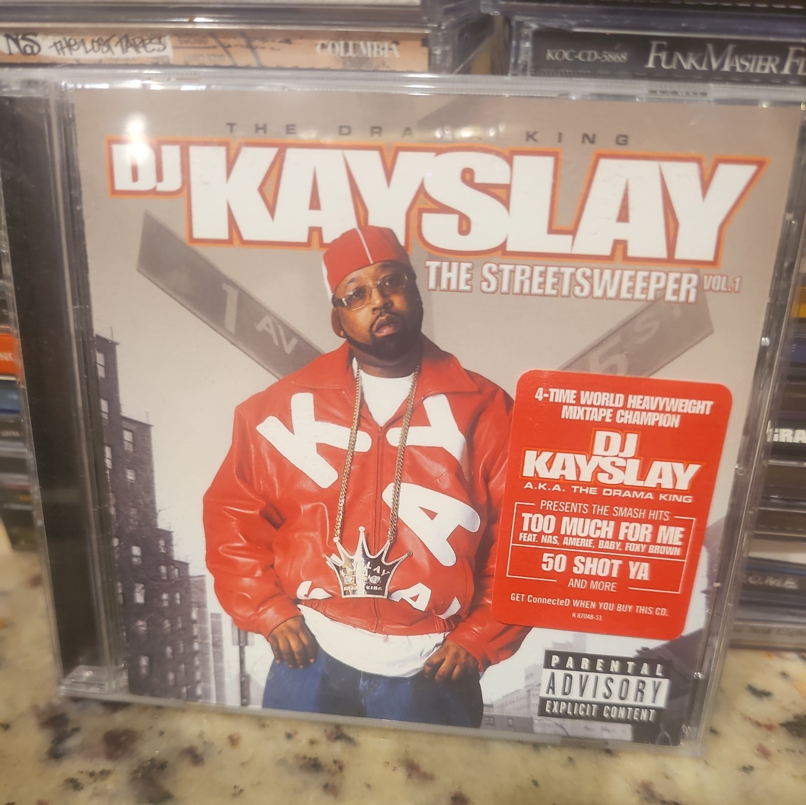 DJ Kay Slay the Streetsweeper Vol. 1 CD Compilation (2003, Columbia)