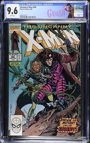 Uncanny X-Men #266 CGC 9.6 | 1st app of Gambit in-story-RareCo