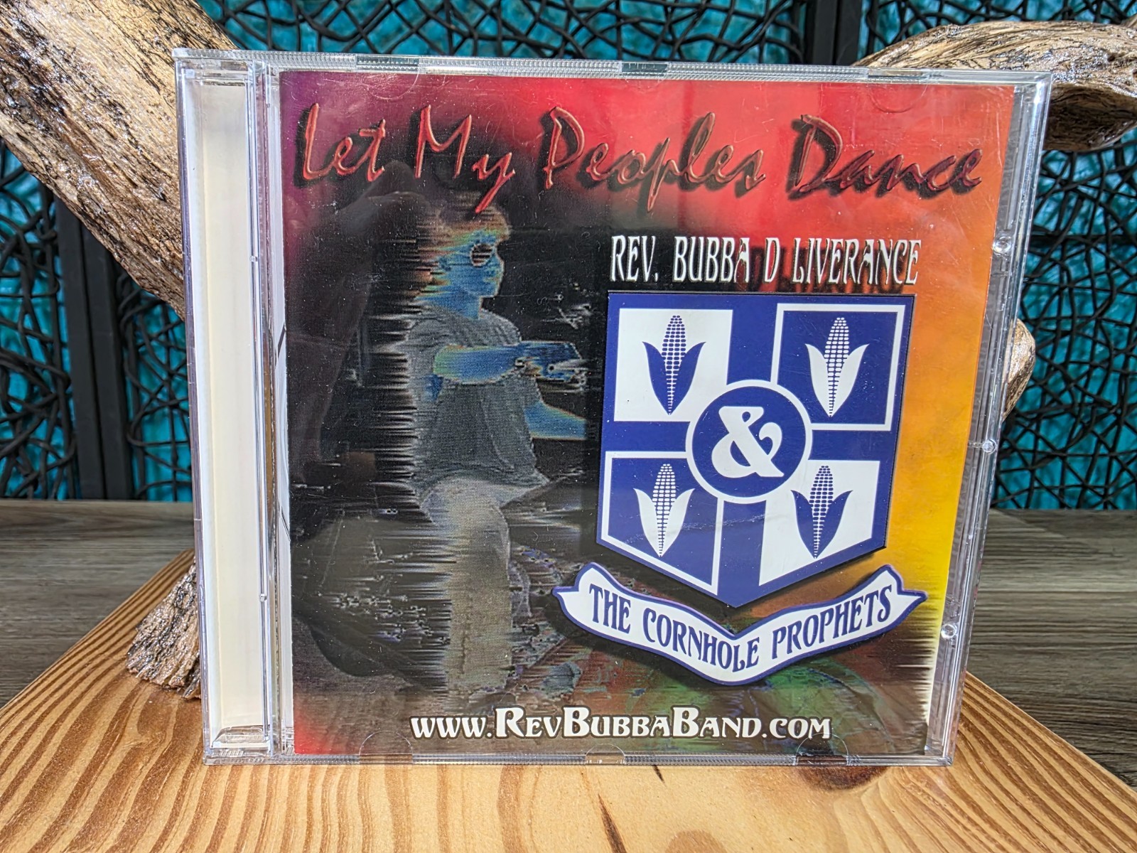 REV. BUBBA D LIVERANCE LET MY PEOPLE DANCE CD 2008 CORNHOLE PROPHETS 13 TRACKS