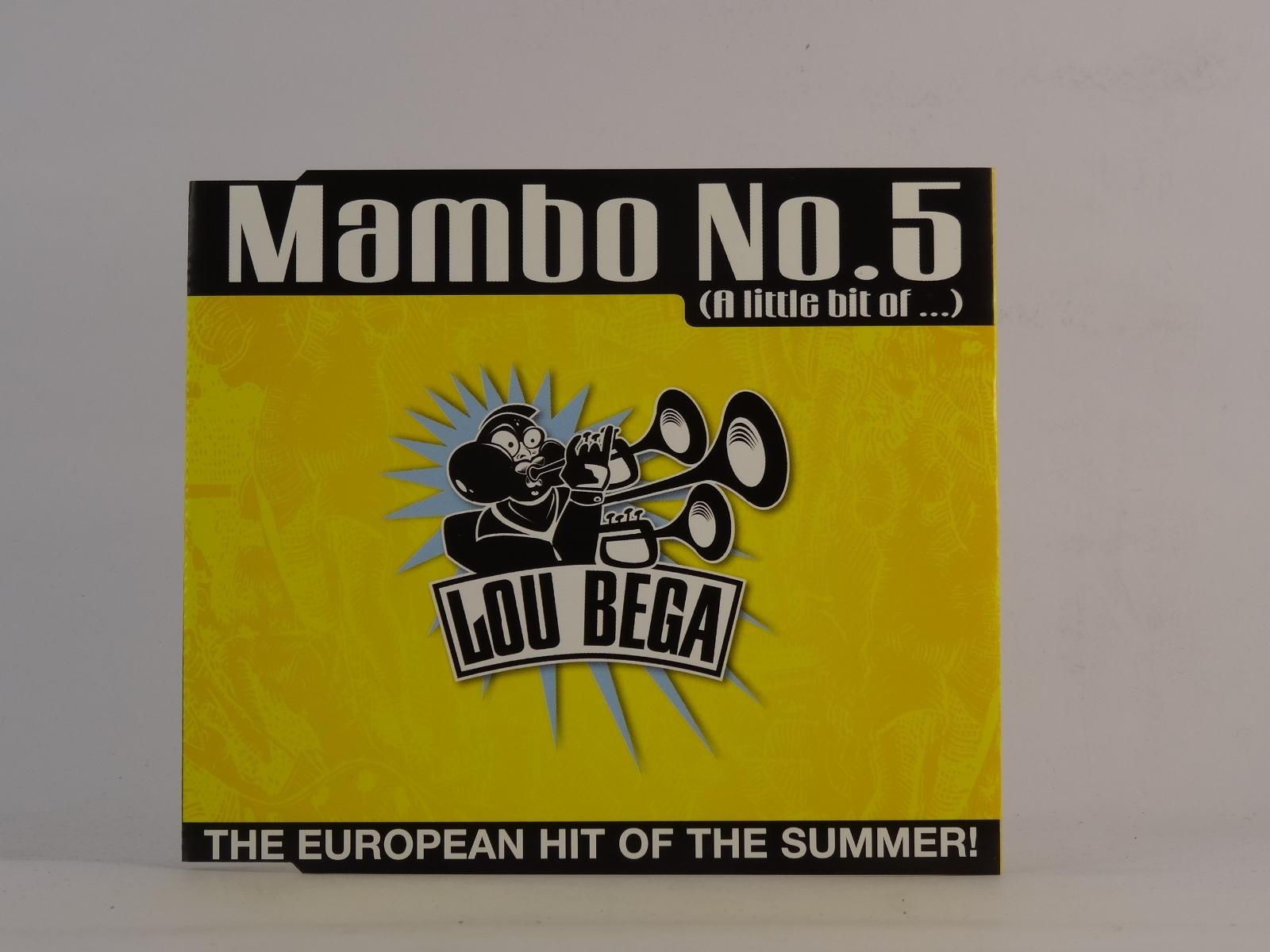 LOU BEGA MAMBO NO. 5 (A LITTLE BIT OF..) (J21) 3 Track CD Single including Pictu