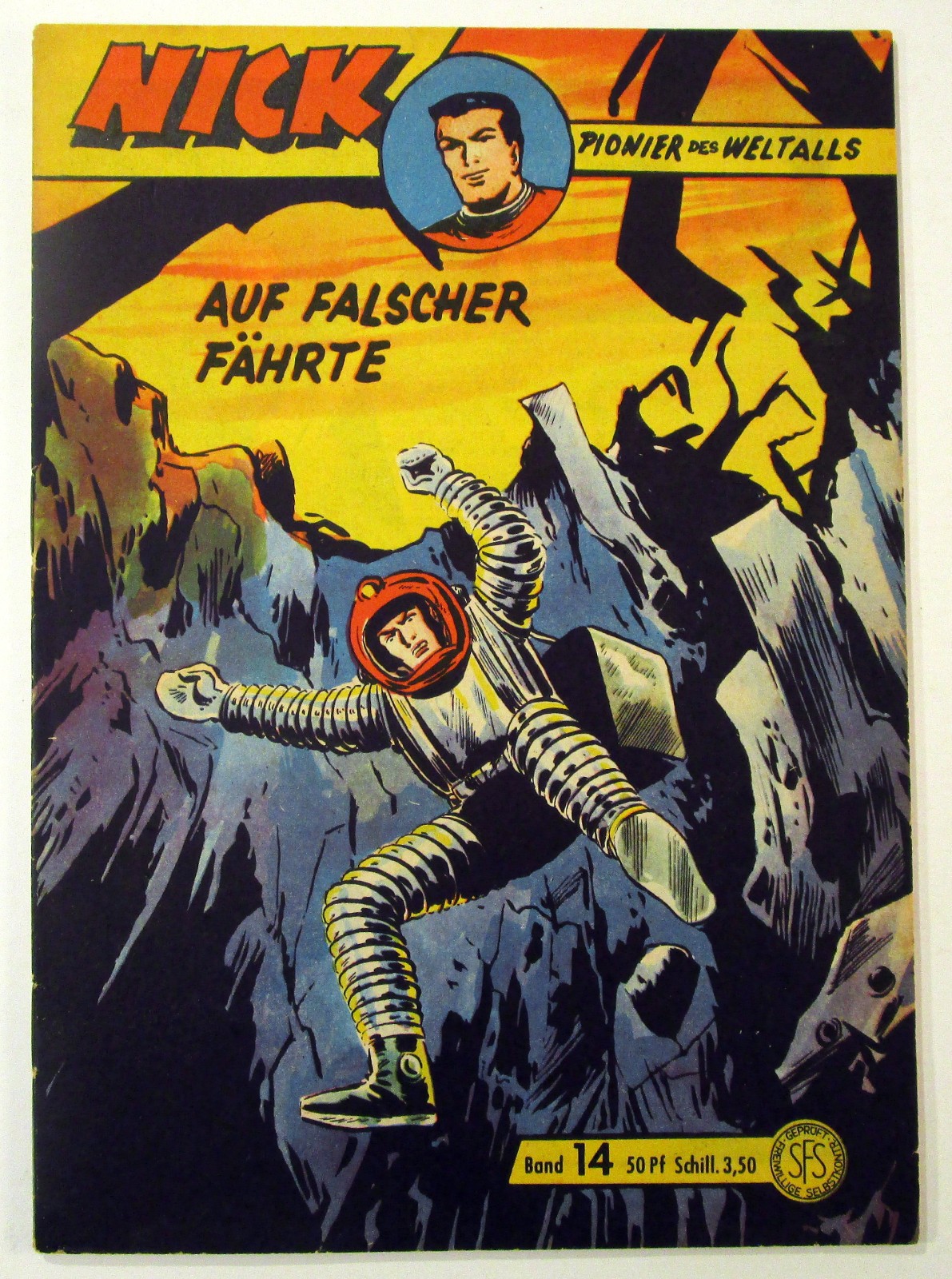 Nick Großband #14 Su falsa traccia originale Lehning Editore 1959 condizioni 1 -