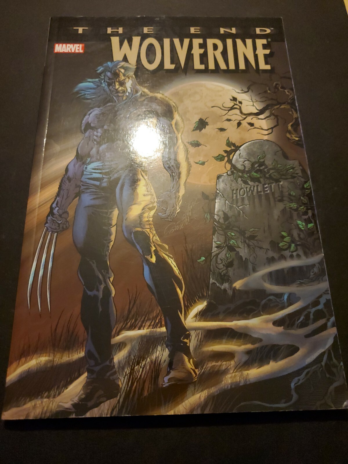 Marvel Wolverine The End 1a stampa graphic novel 2004 brossura commerciale A3