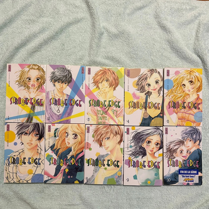 lot manga intégrale strobe edge
