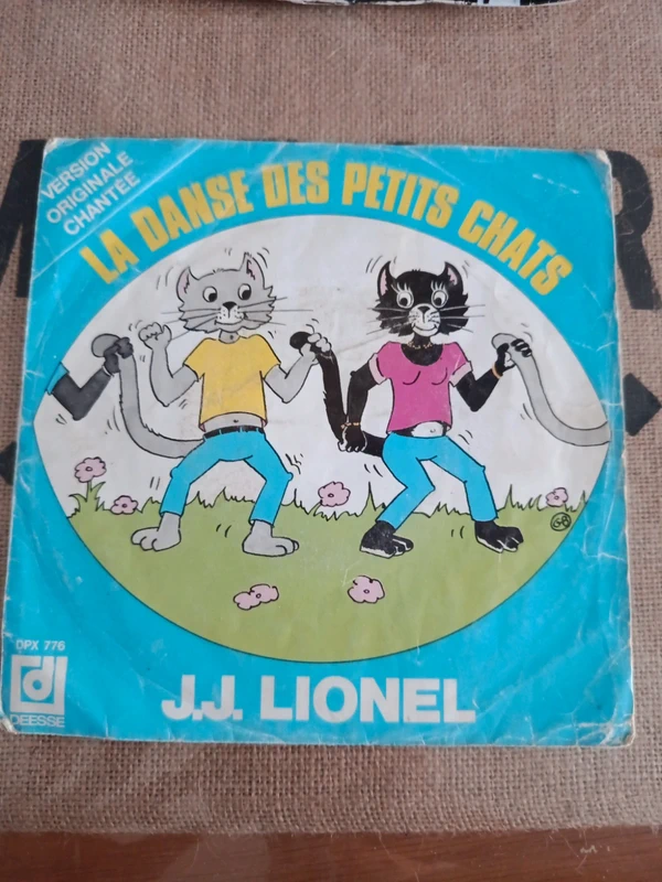 Disque 45 tours J.J.Lionel