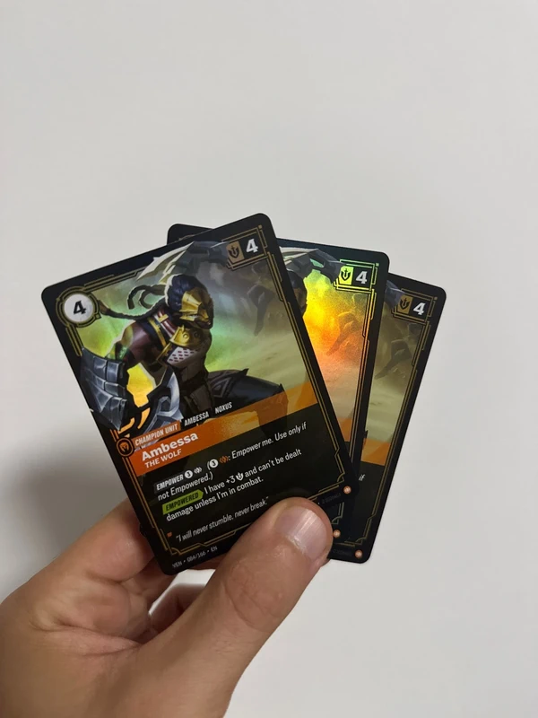 Ambessa the wolf vendetta riftbound playset ps