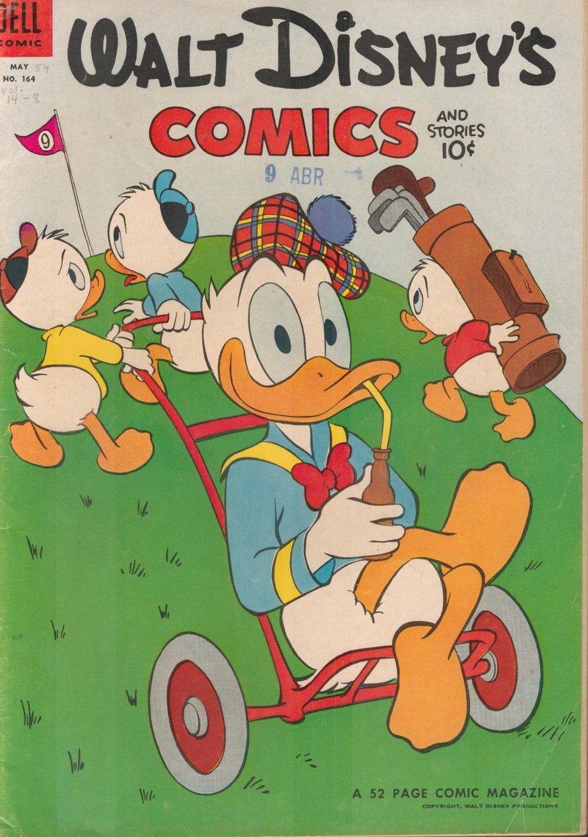 53103: DELL COMICS WALT DISNEY'S COMICS AND STORIES #164 F Grade