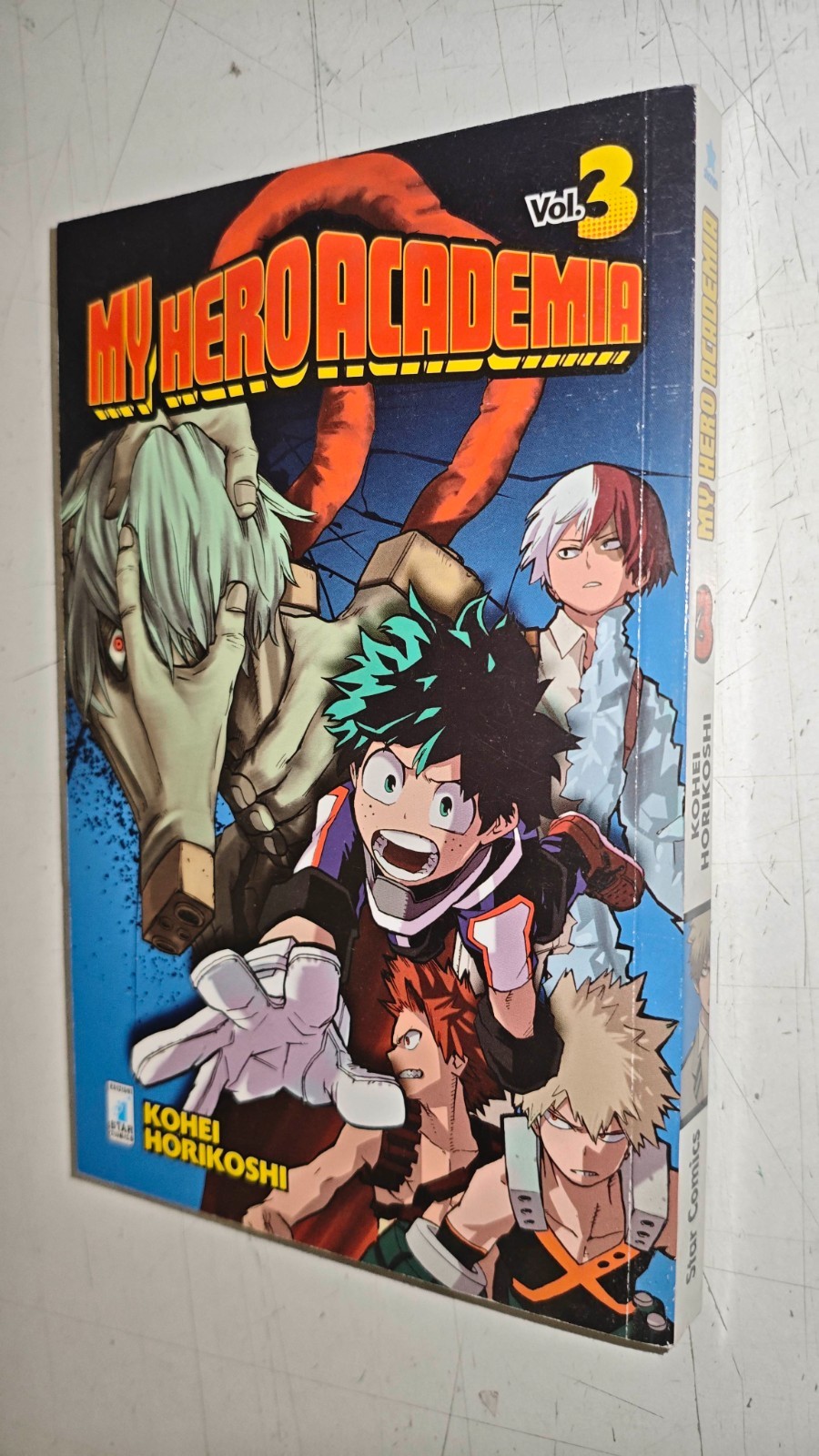 MY HERO ACADEMIA #  3 - Kohei Horikoshi - STAR COMICS - MNX2 b