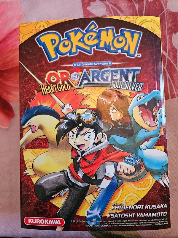 Manga Pokémon Or Heartgold et Argent Soulsilver