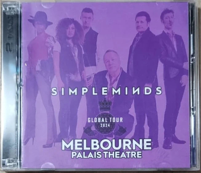 Simple Minds Melbourne Palais Theatre 2024 Live 2CD Import